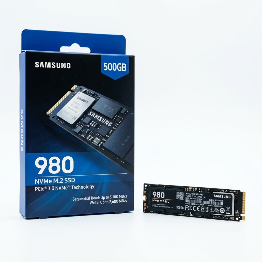 Samsung 980 500GB PCIe 3.0 M.2 NVMe SSD